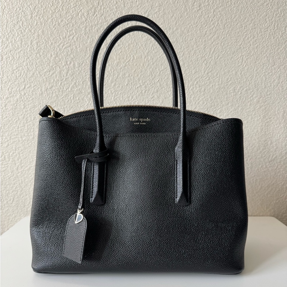 Kate Spade Medium Margaux Satchel - Black